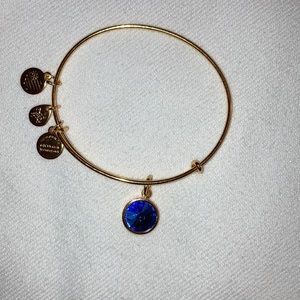 Alex and Ani September birthstone bracelet